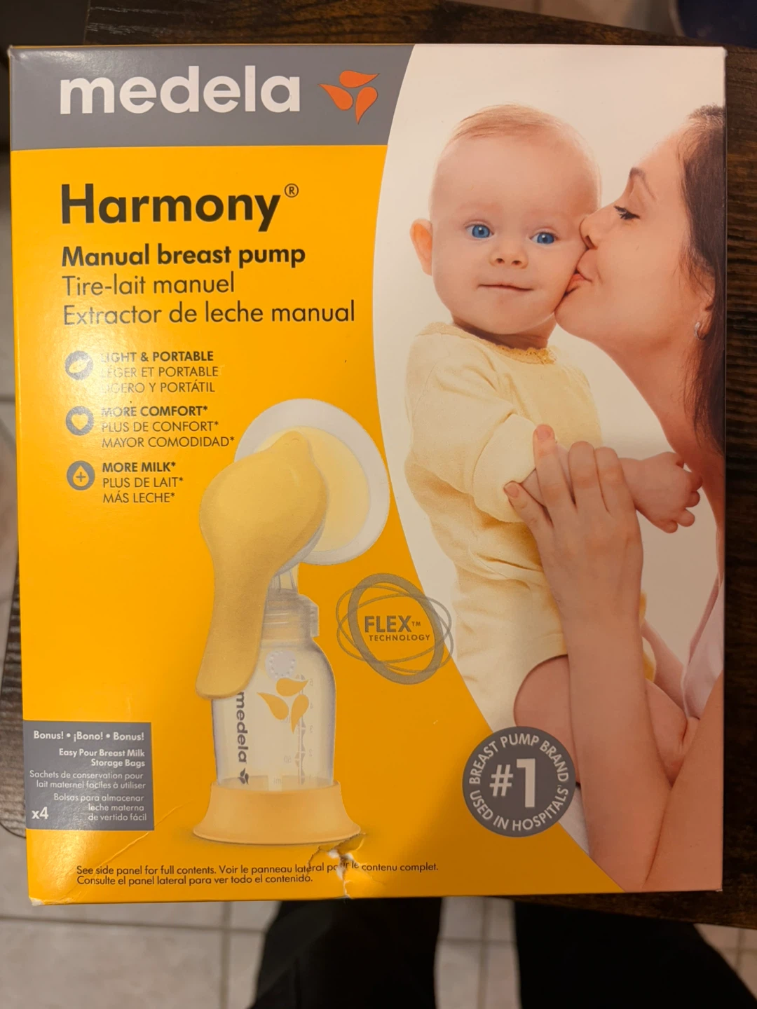 Medela Harmony Flex Manual Breast Pump - photo 2