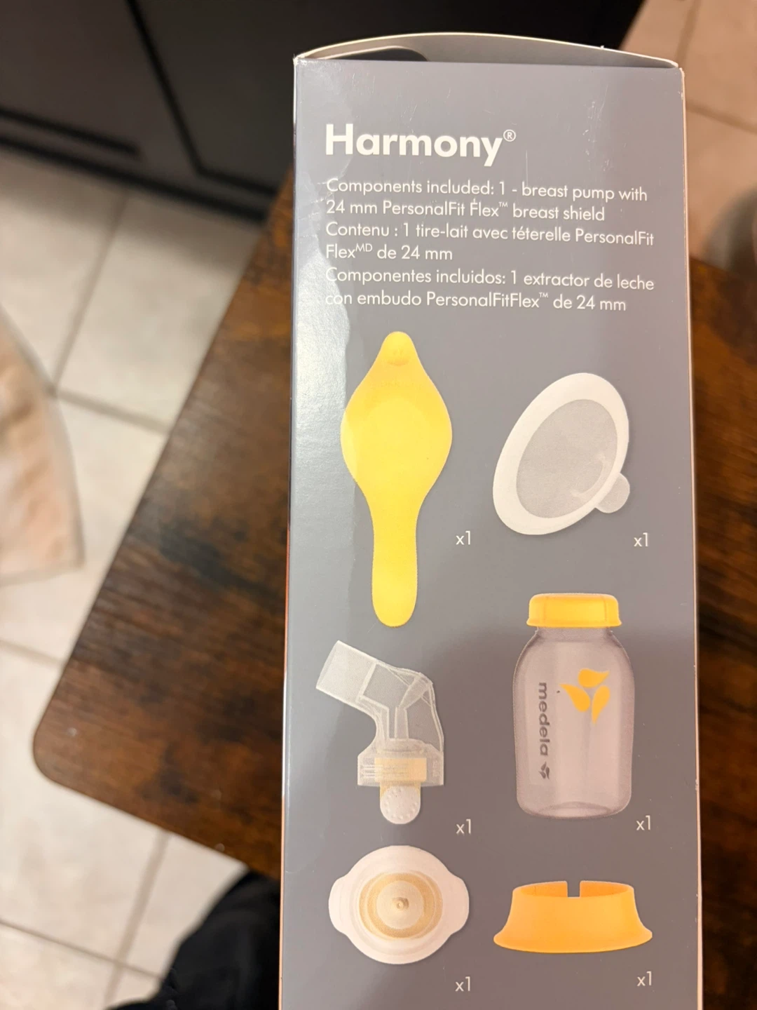 Medela Harmony Flex Manual Breast Pump - photo 4