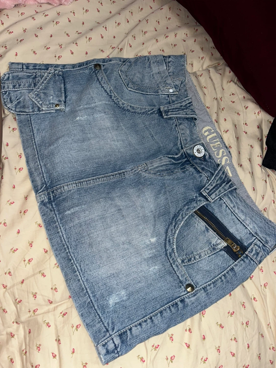 Y2K Guess Denim Mini Skirt - photo 3
