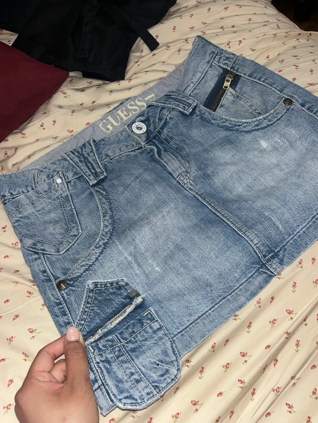 Y2K Guess Denim Mini Skirt - photo 5