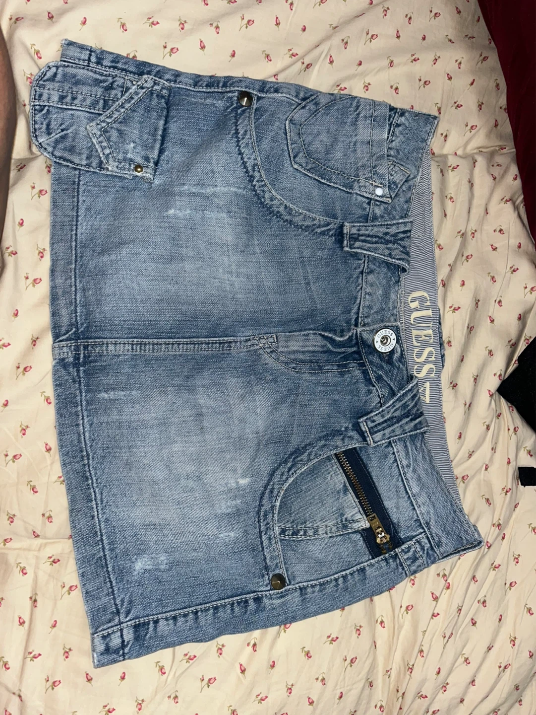 Y2K Guess Denim Mini Skirt - photo 4
