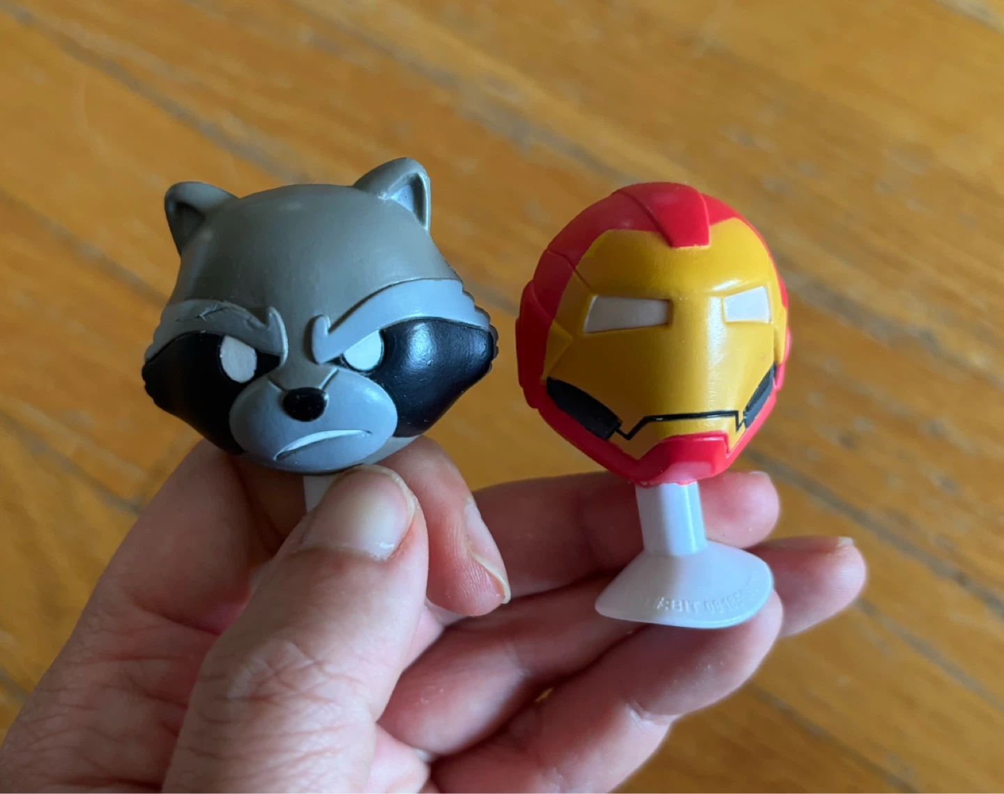 Marvel heads - Iron Man & Rocket Raccoon ⚽️