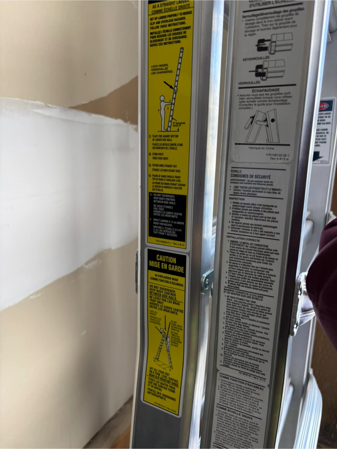 Mastercraft Aluminum multi-position Ladder - photo 5