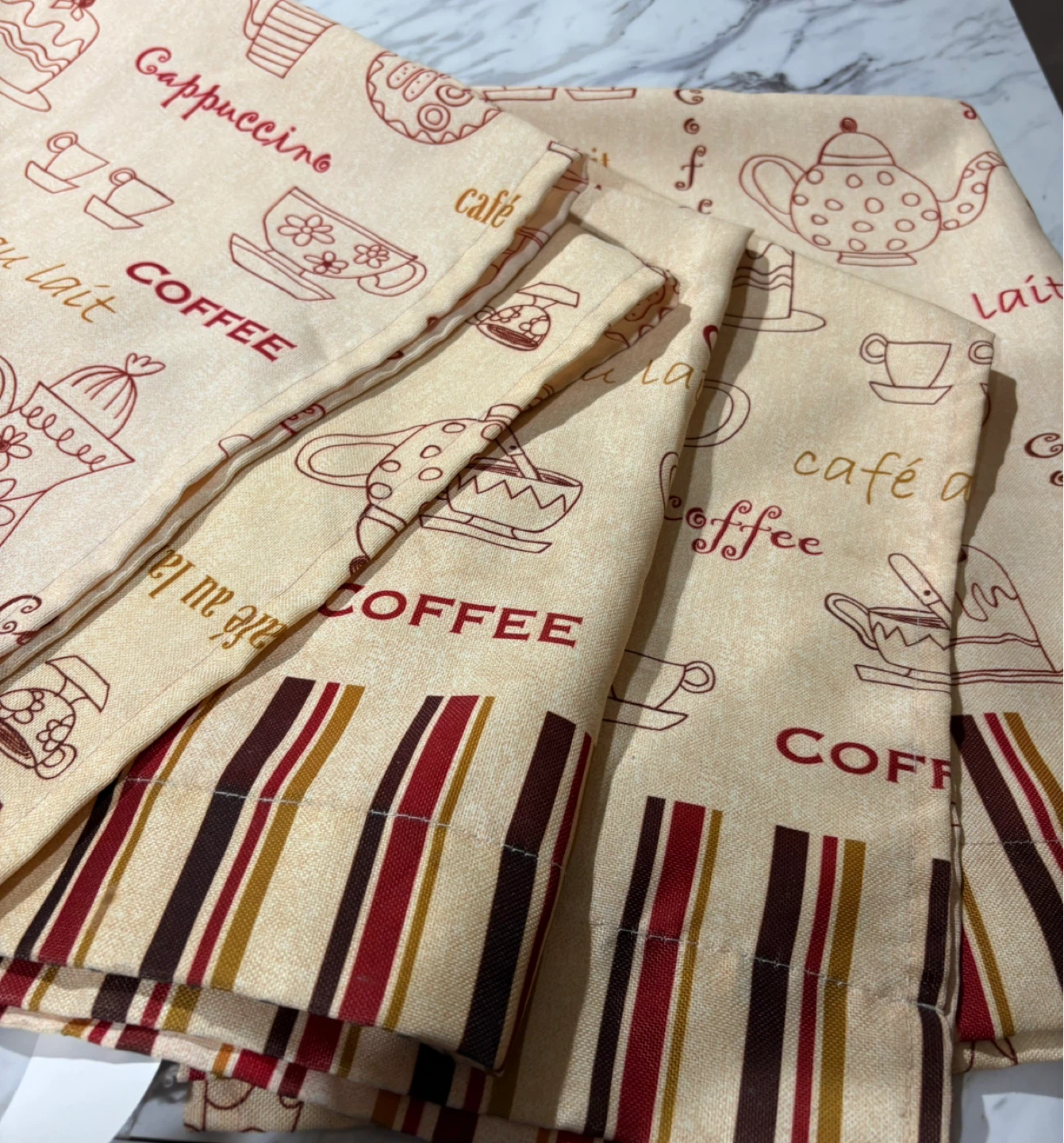 ⚽️Coffee Themed Kitchen Linens