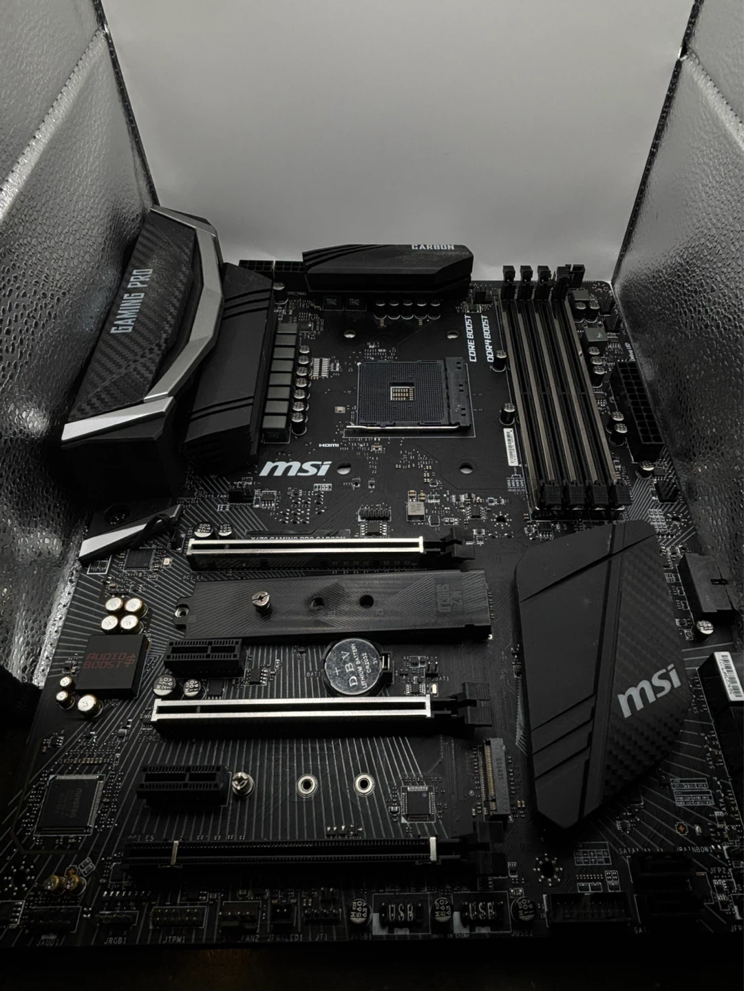 MSI X470 Gaming Pro Carbon Motherboard - photo 4