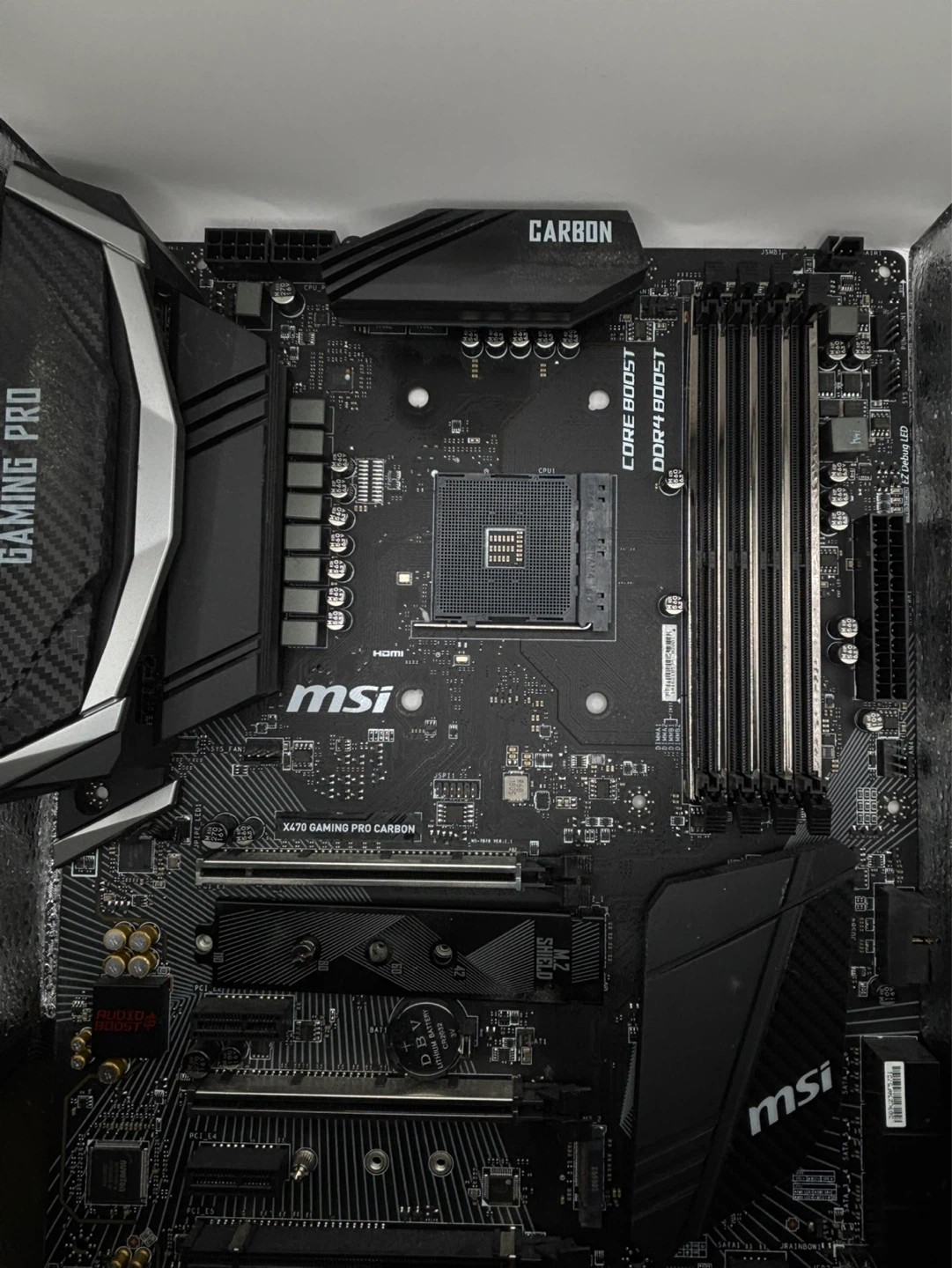 MSI X470 Gaming Pro Carbon Motherboard - photo 5