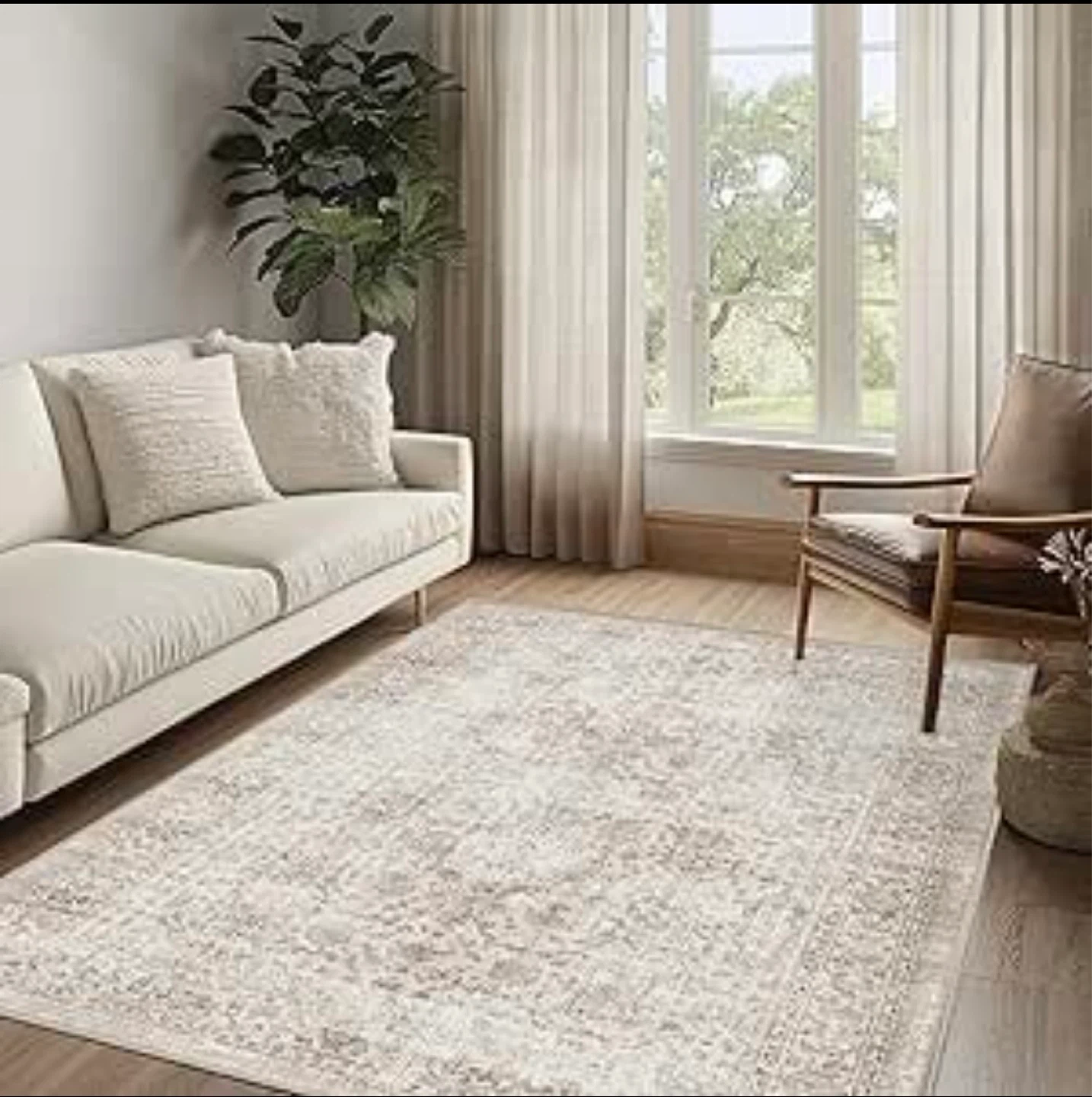Brand new 7 x 5- delivery available- Machine Washable Area Rug