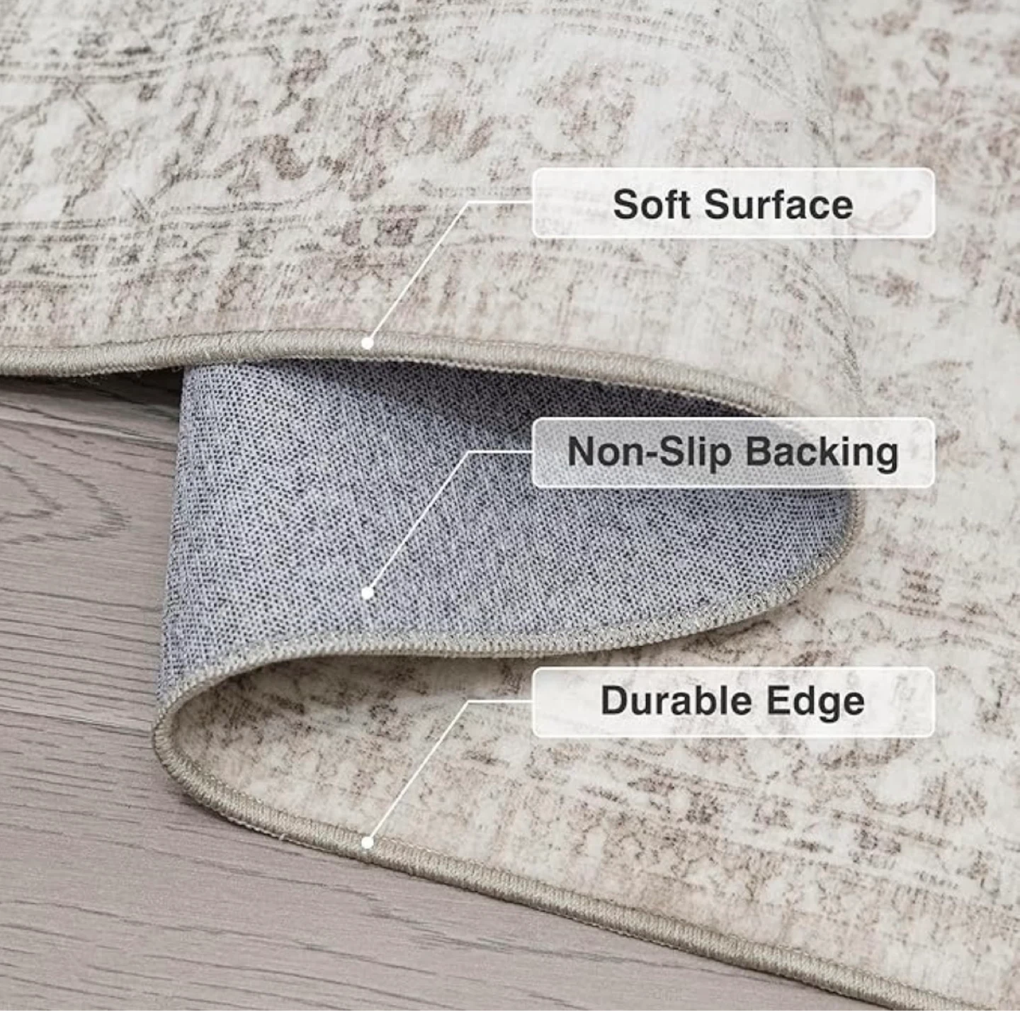 Brand new 7 x 5- delivery available- Machine Washable Area Rug - photo 3