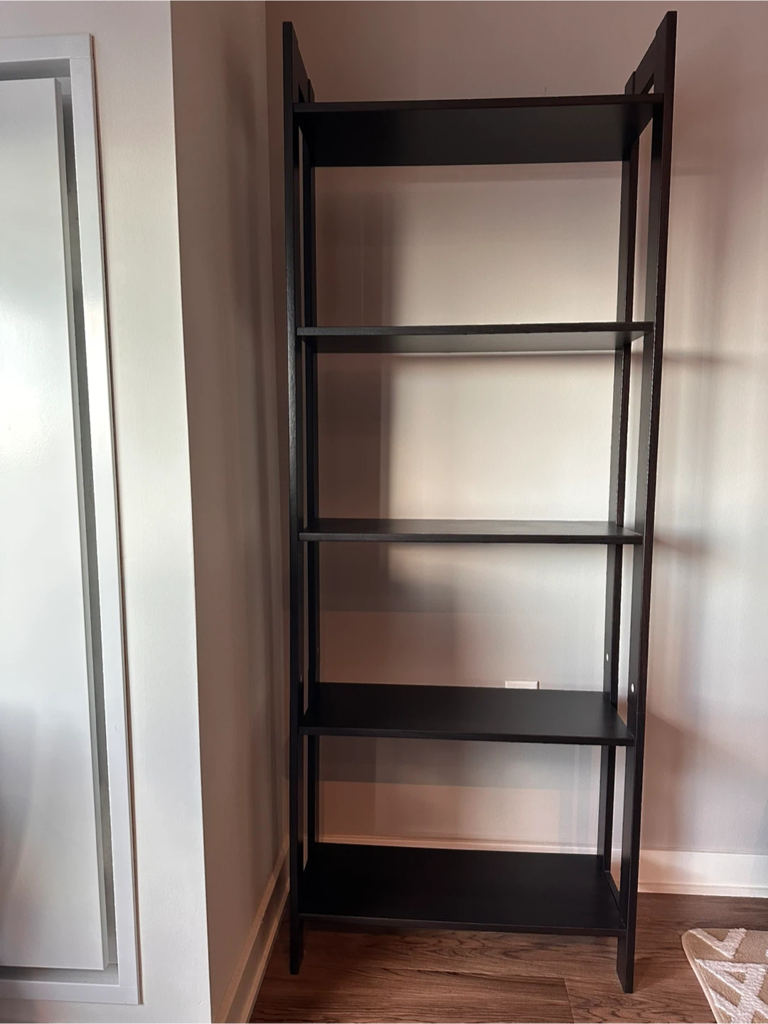 Black Ladder Shelf