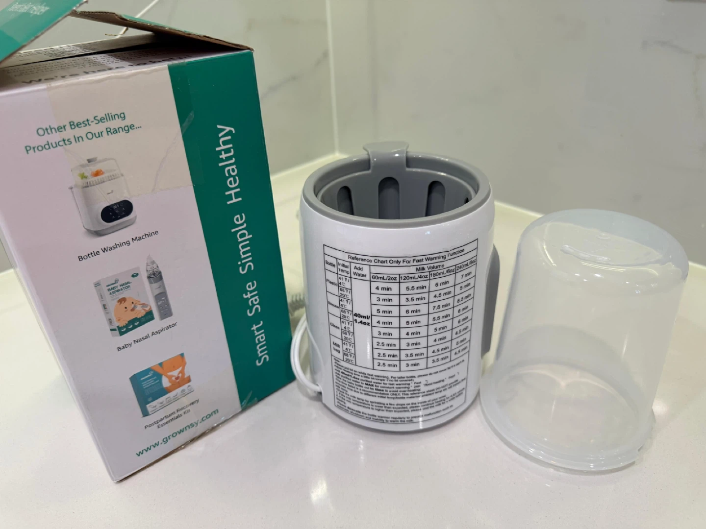 GROWNSY 8-in-1 Fast Baby bottle Warmer - photo 2