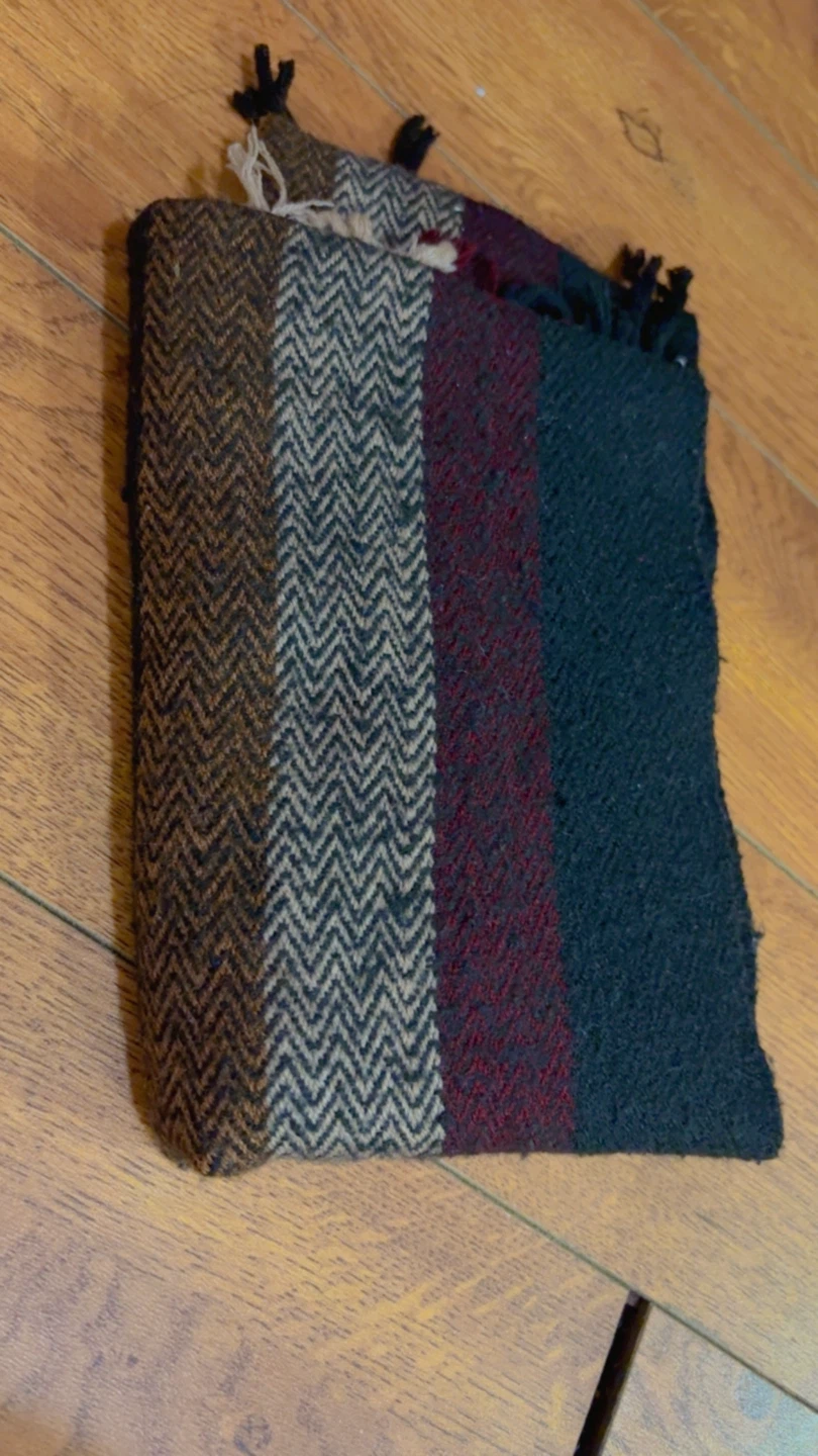 ⚽ Multicolor Herringbone Pattern 🧣 scarf