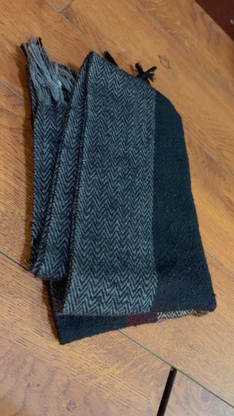 ⚽ Multicolor Herringbone Pattern 🧣 scarf - photo 2