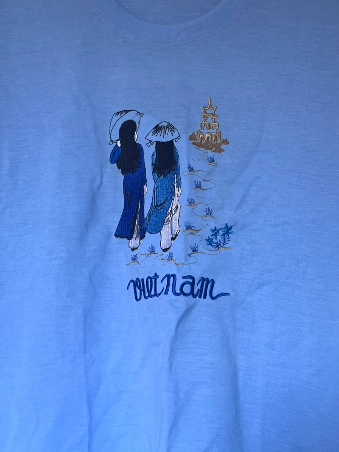 Light Blue Graphic T-Shirt XL new - photo 2