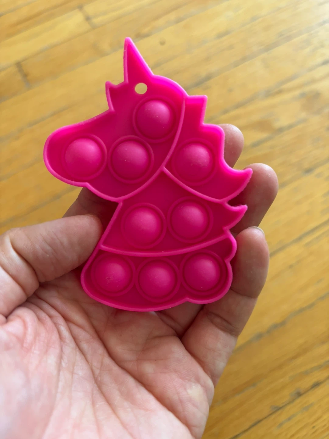 Pink Unicorn Pop-It Fidget Toy ⚽️