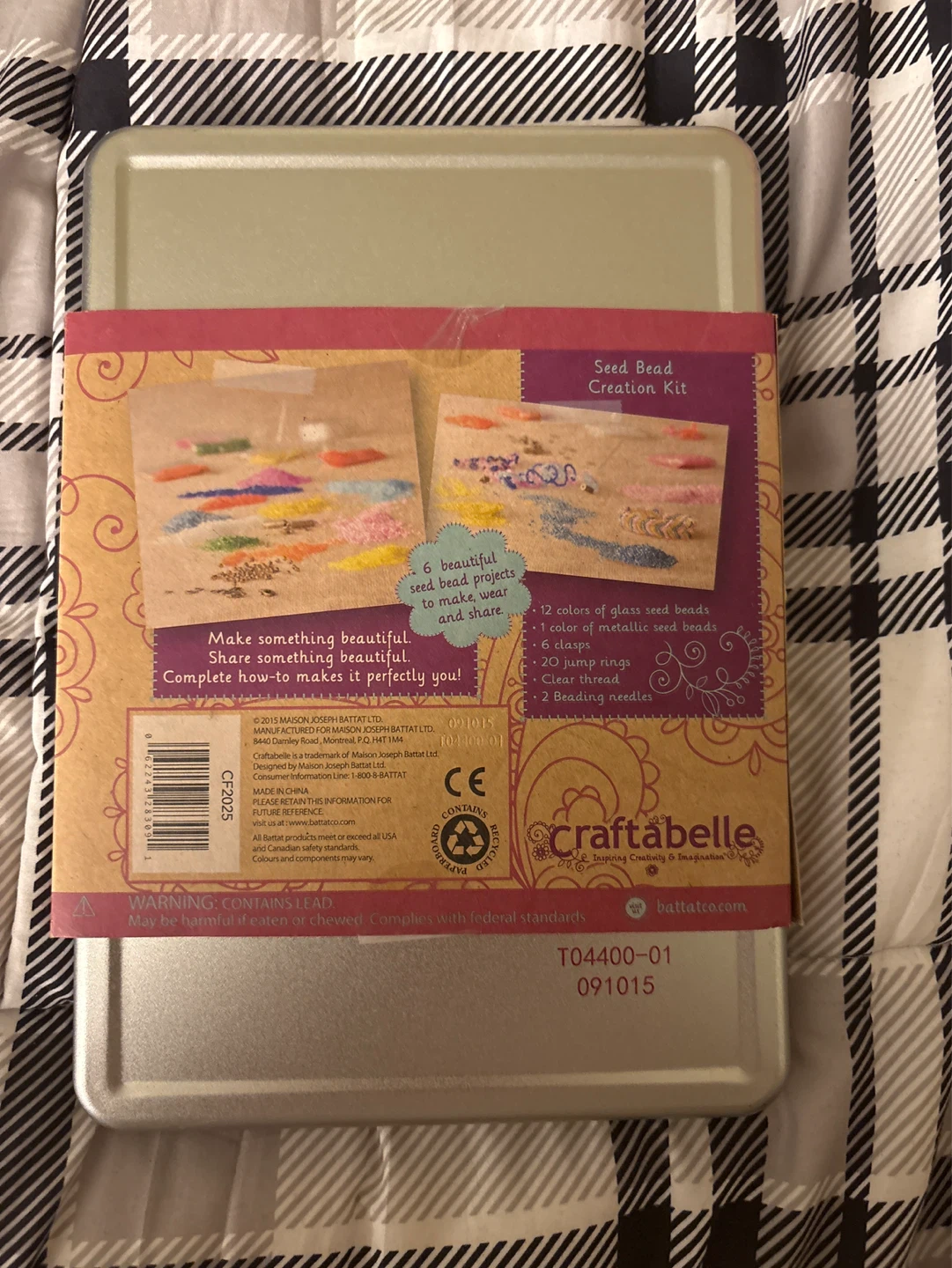 Craftabelle Seed Bead Creation Kit - photo 2