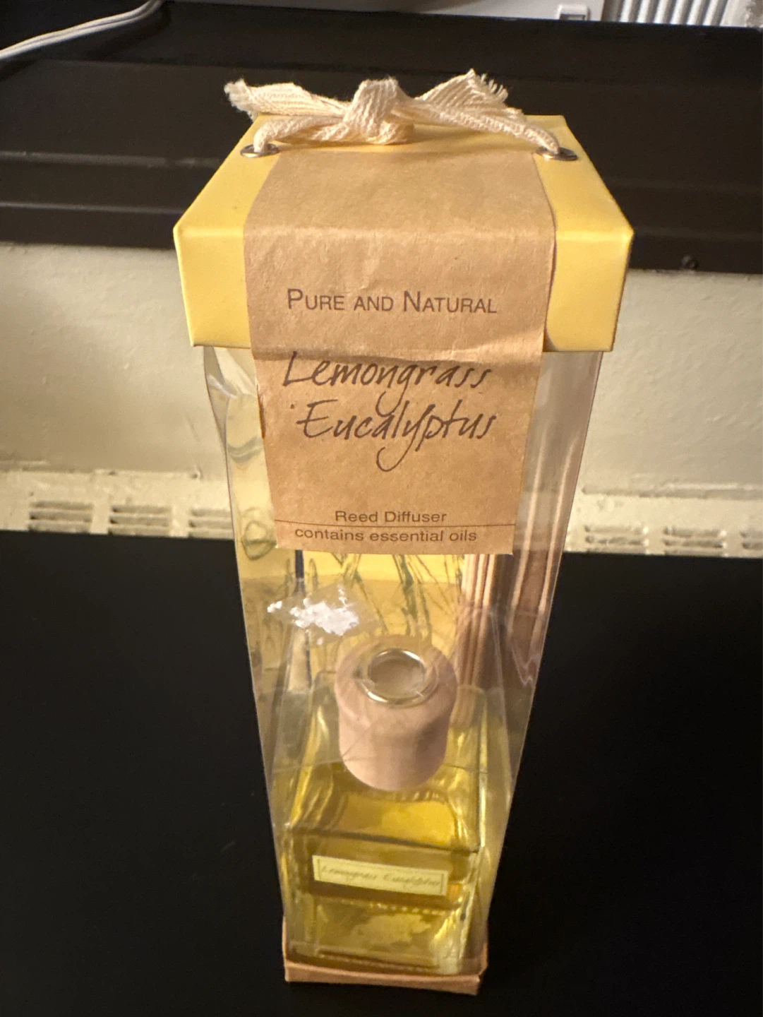 Pure and Natural Lemongrass Eucalyptus Reed Diffuser