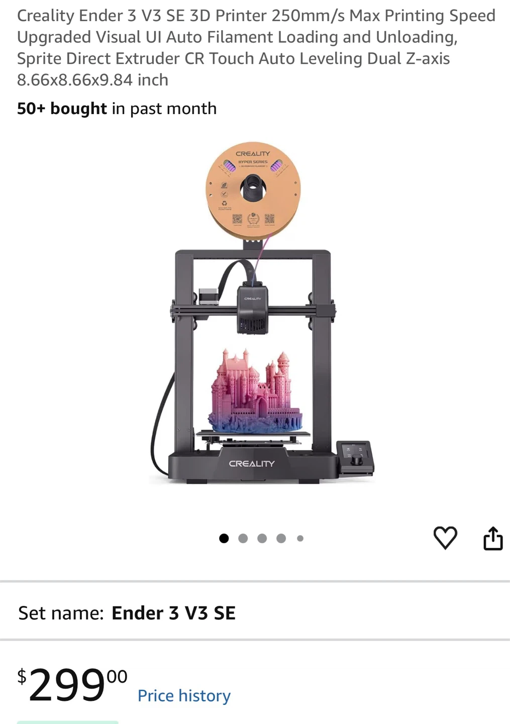 Creality Ender 3 V3 SE 3D Printer - photo 2