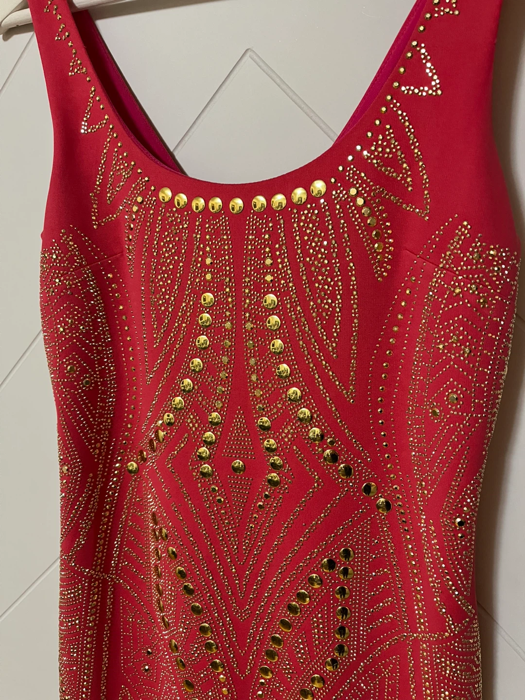 Alexia Admor Red Embellished Cocktail Dress - photo 5