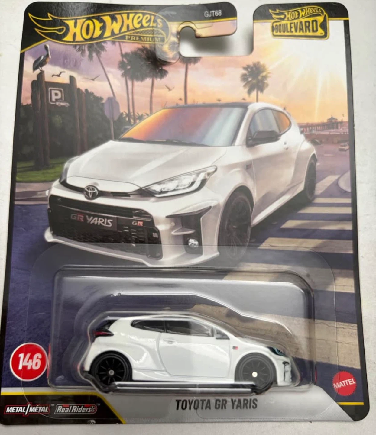 Hot Wheels Premium Boulevard Toyota GR Yaris Diecast Car