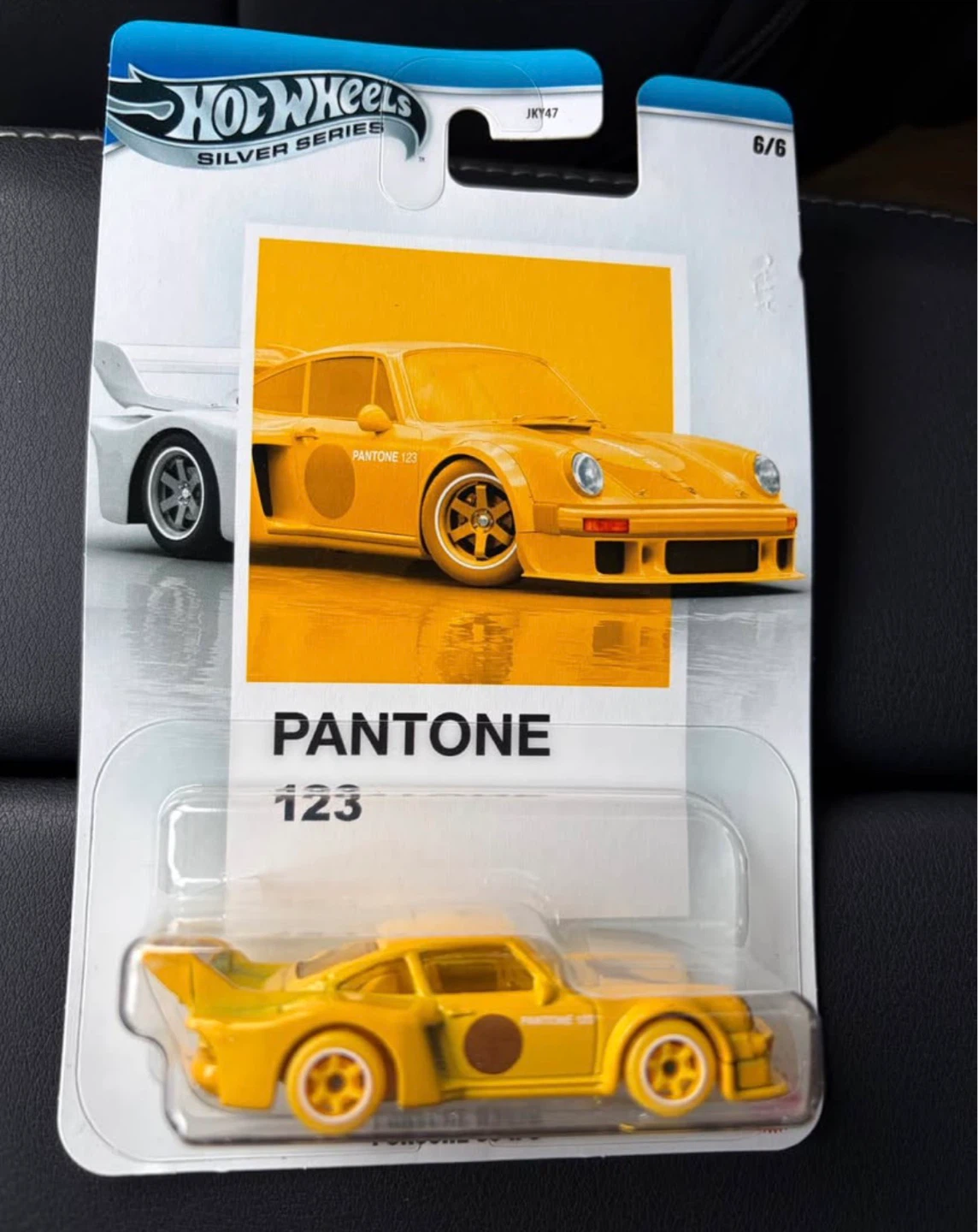 Hot Wheels Silver Series Pantone 123 Porsche Toy Car