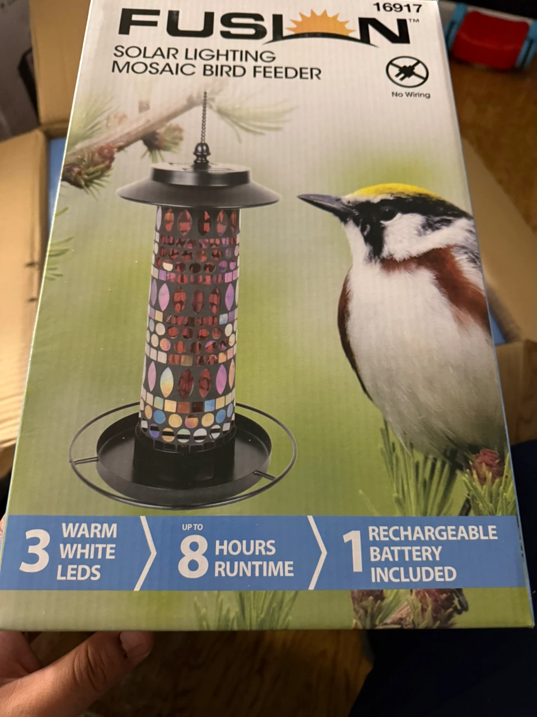 Fusion Solar Mosaic Bird Feeder - photo 2