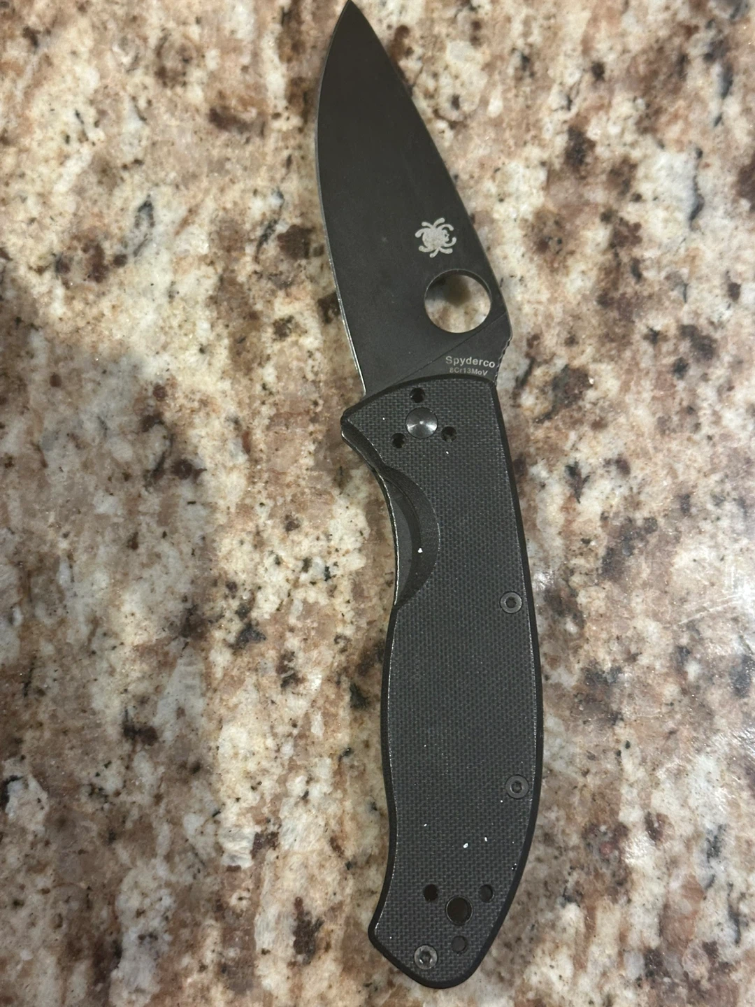 Spyderco Manix 2 Black Folding Knife - photo 2