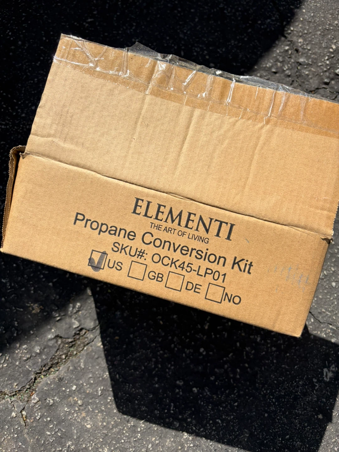 Elementi Propane Conversion Kit for Outdoor Fire Tables - photo 2