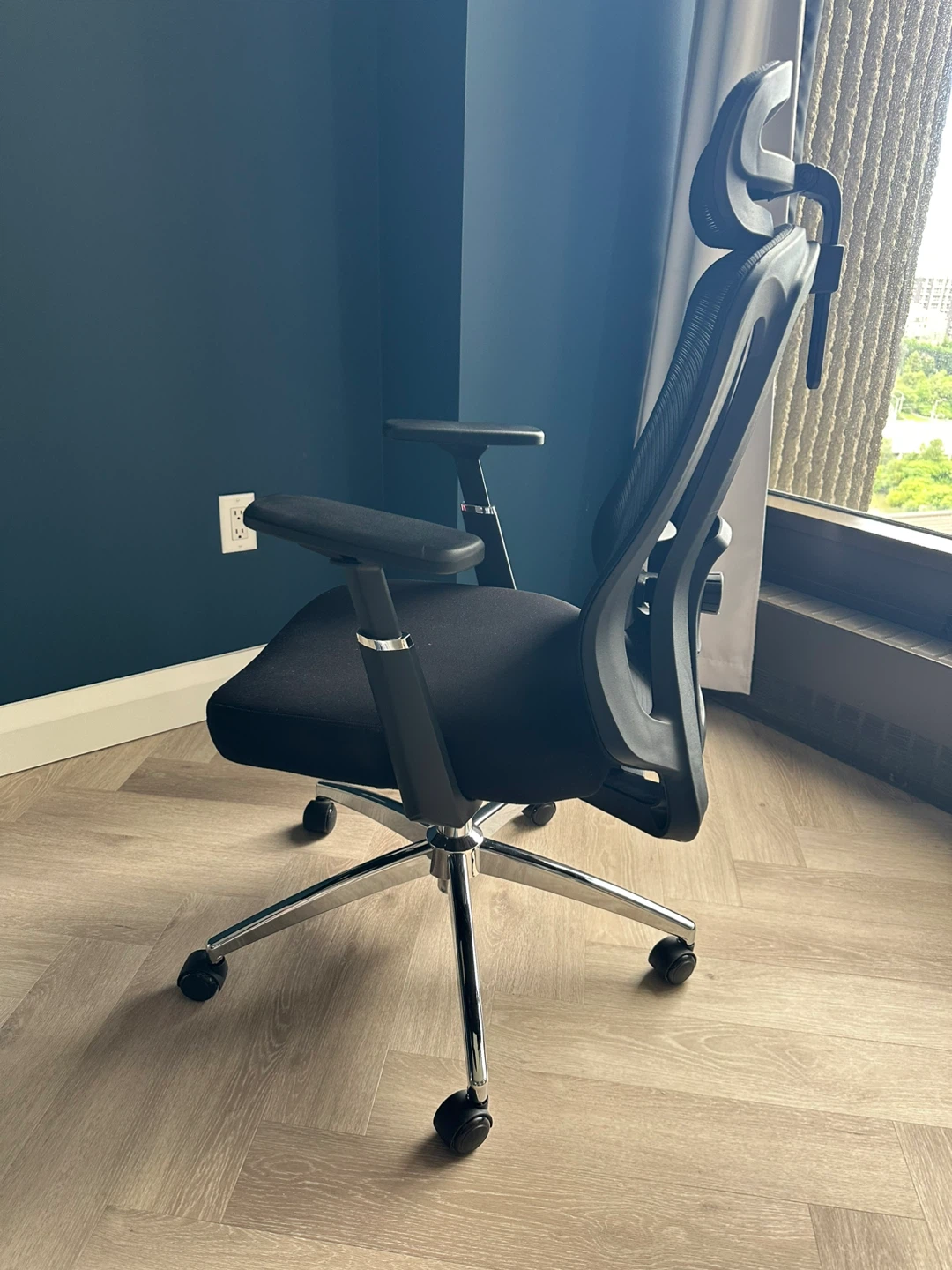 Black SIHOO M57 ergonomic office chair - photo 4