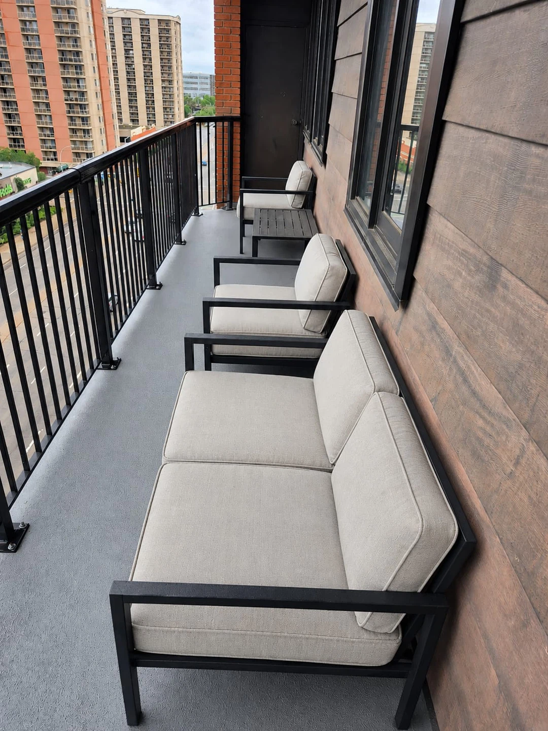 Outdoor Loveseat and Chairs Set