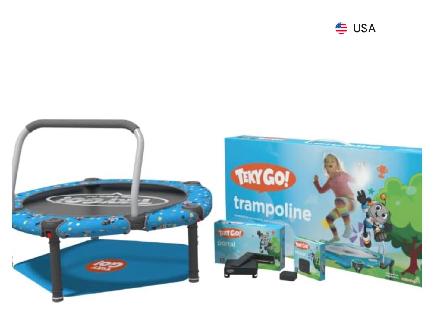 Teky Go! Trampoline with Game Portal - photo 2