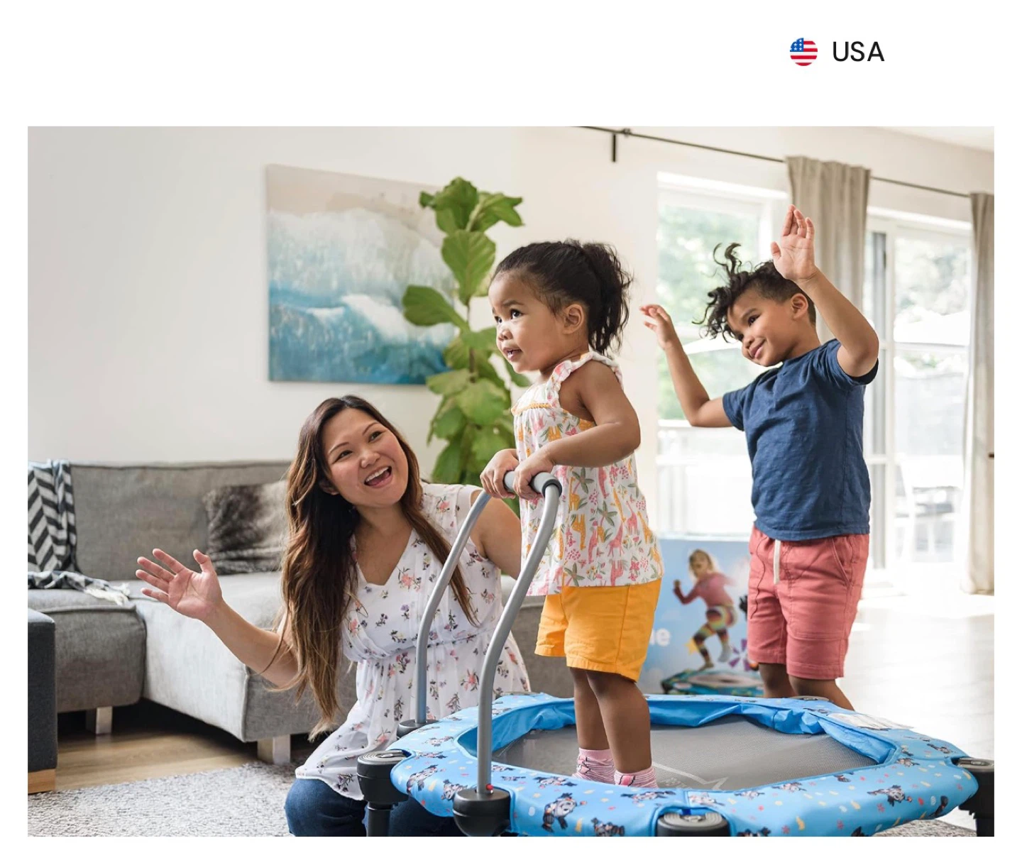 Teky Go! Trampoline with Game Portal