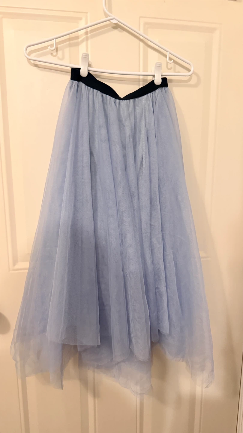 Light Blue Tulle Skirt. - photo 2