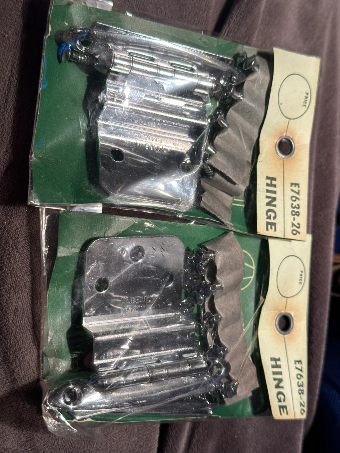 New old stock Amerock Hinge Sets