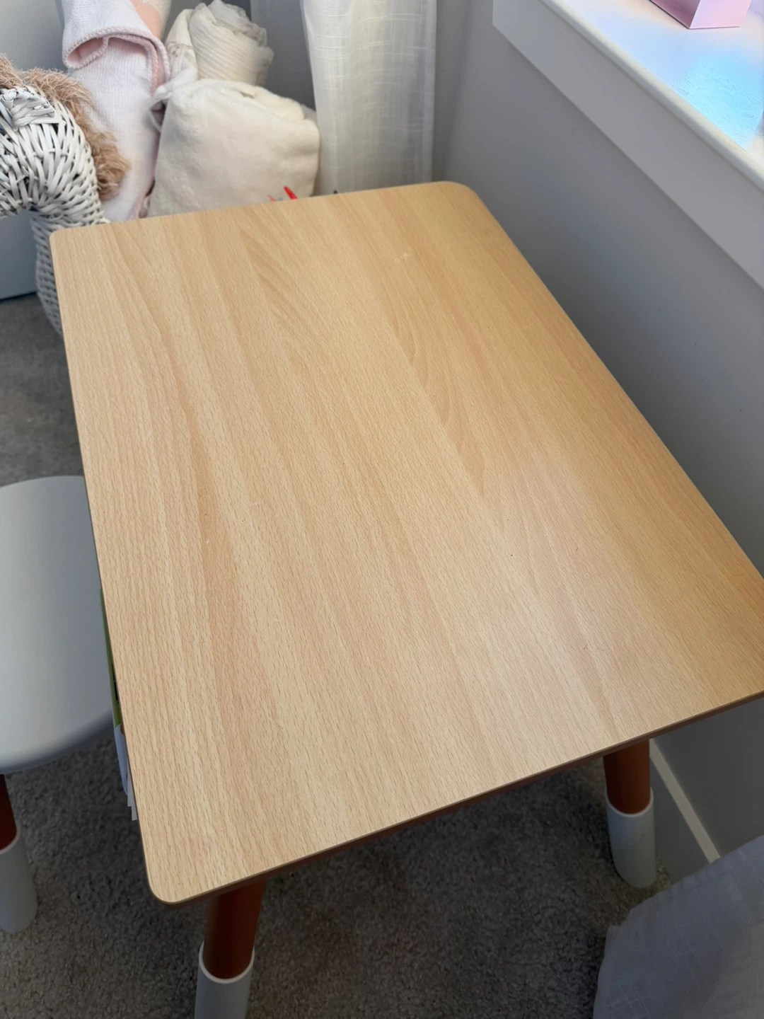 Kids Wooden Table and Chair Set - photo 2