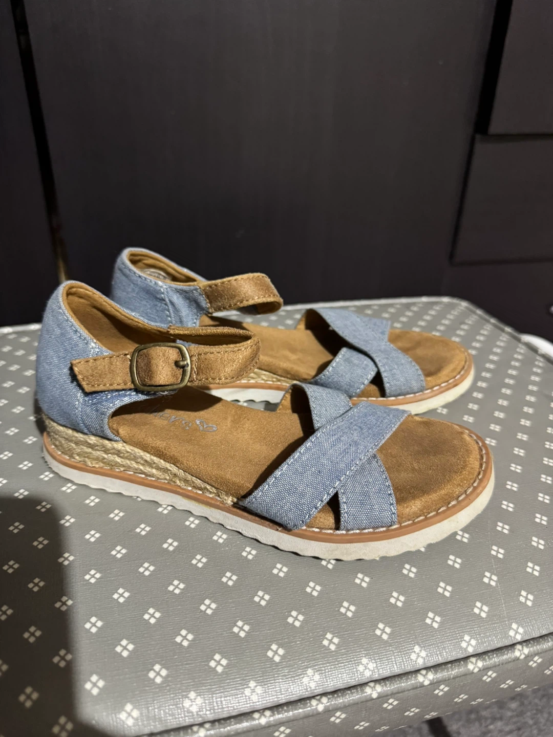 Skechers Denim Espadrille Sandals size 12 - photo 3