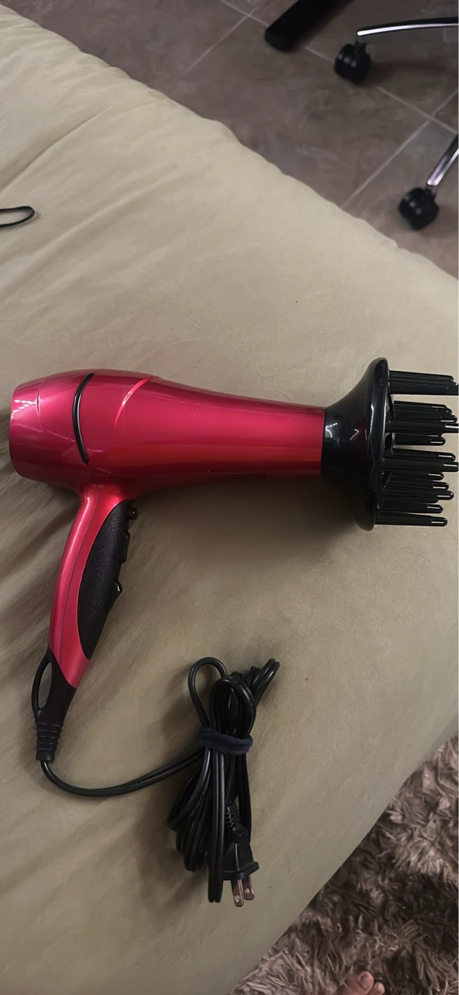 Revlon Hair Dryer with diffuser attachment