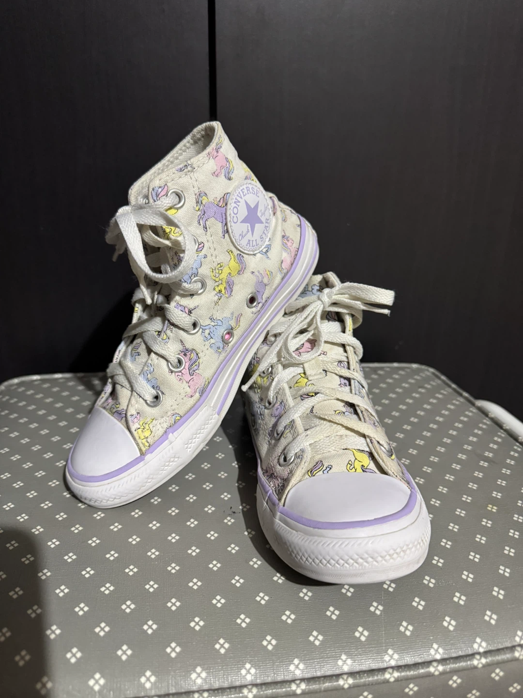 Converse US 13 Chuck Taylor All Star High Top Unicorn Shoes - photo 5