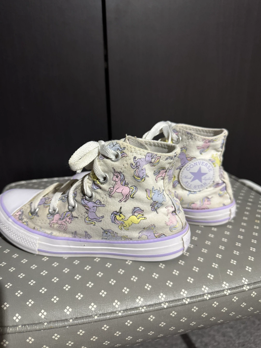 Converse US 13 Chuck Taylor All Star High Top Unicorn Shoes - photo 3