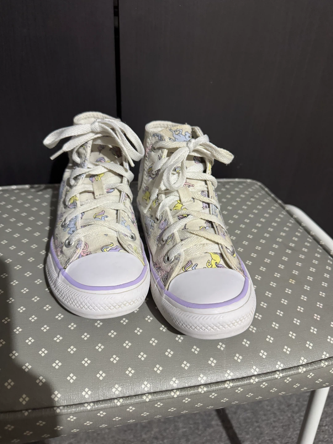 Converse US 13 Chuck Taylor All Star High Top Unicorn Shoes - photo 4