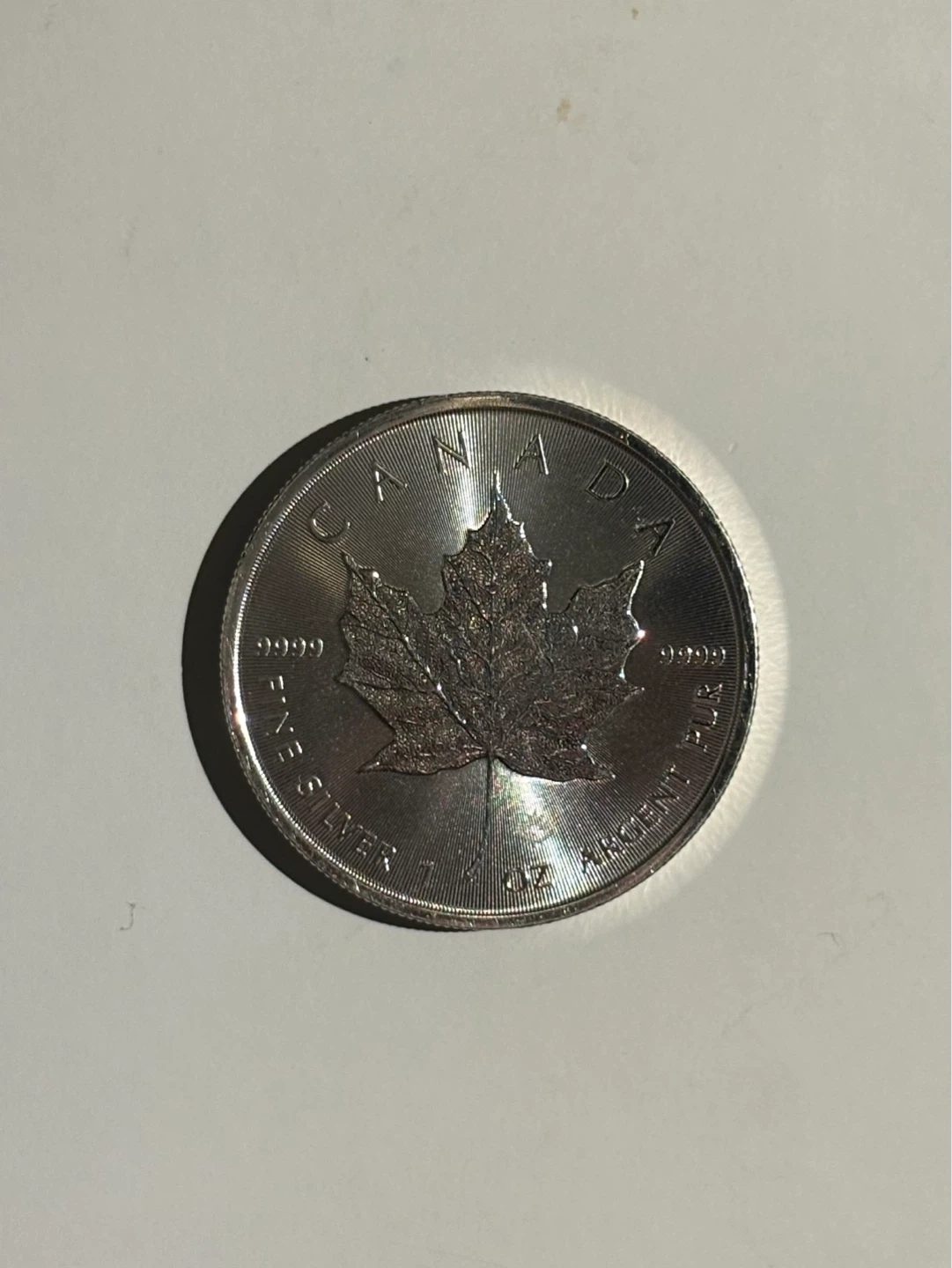 2022 Canadian 1 oz Silver Maple Leaf Coin - photo 3