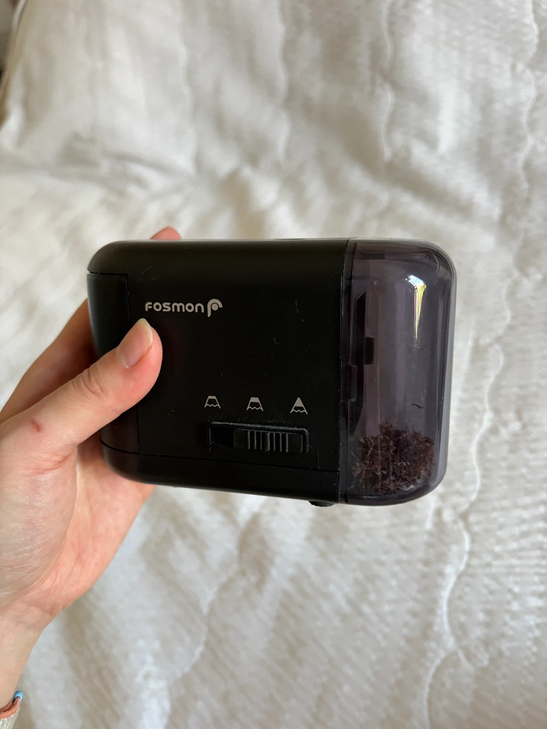 Fosmon Electric Pencil Sharpener with AC Adapter - photo 2