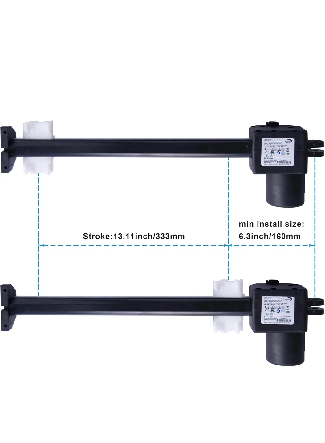 Frassie Linear Motion System Motor Actuator - photo 4