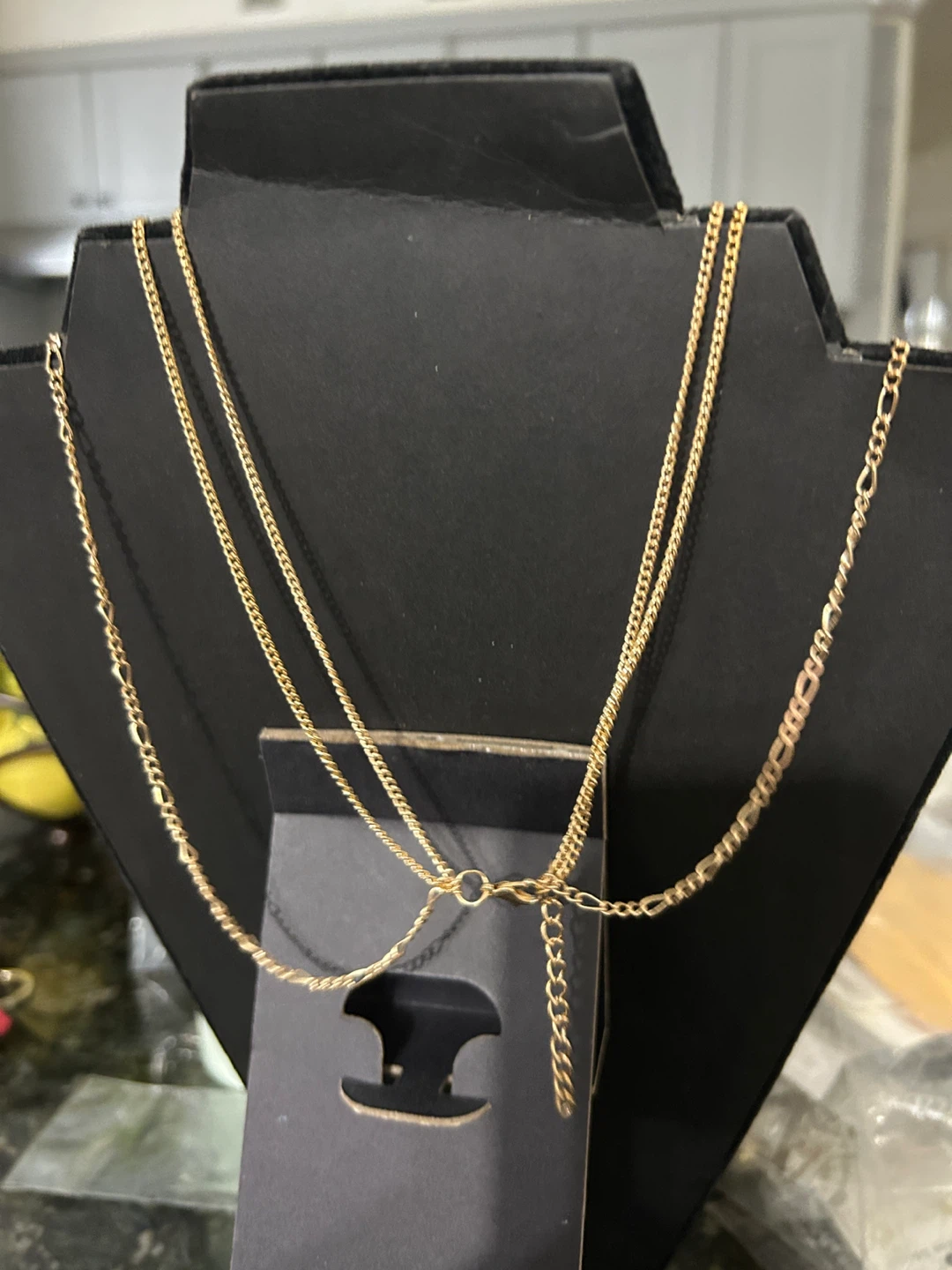 Layered Elephant Necklace with Rhinestones - photo 5