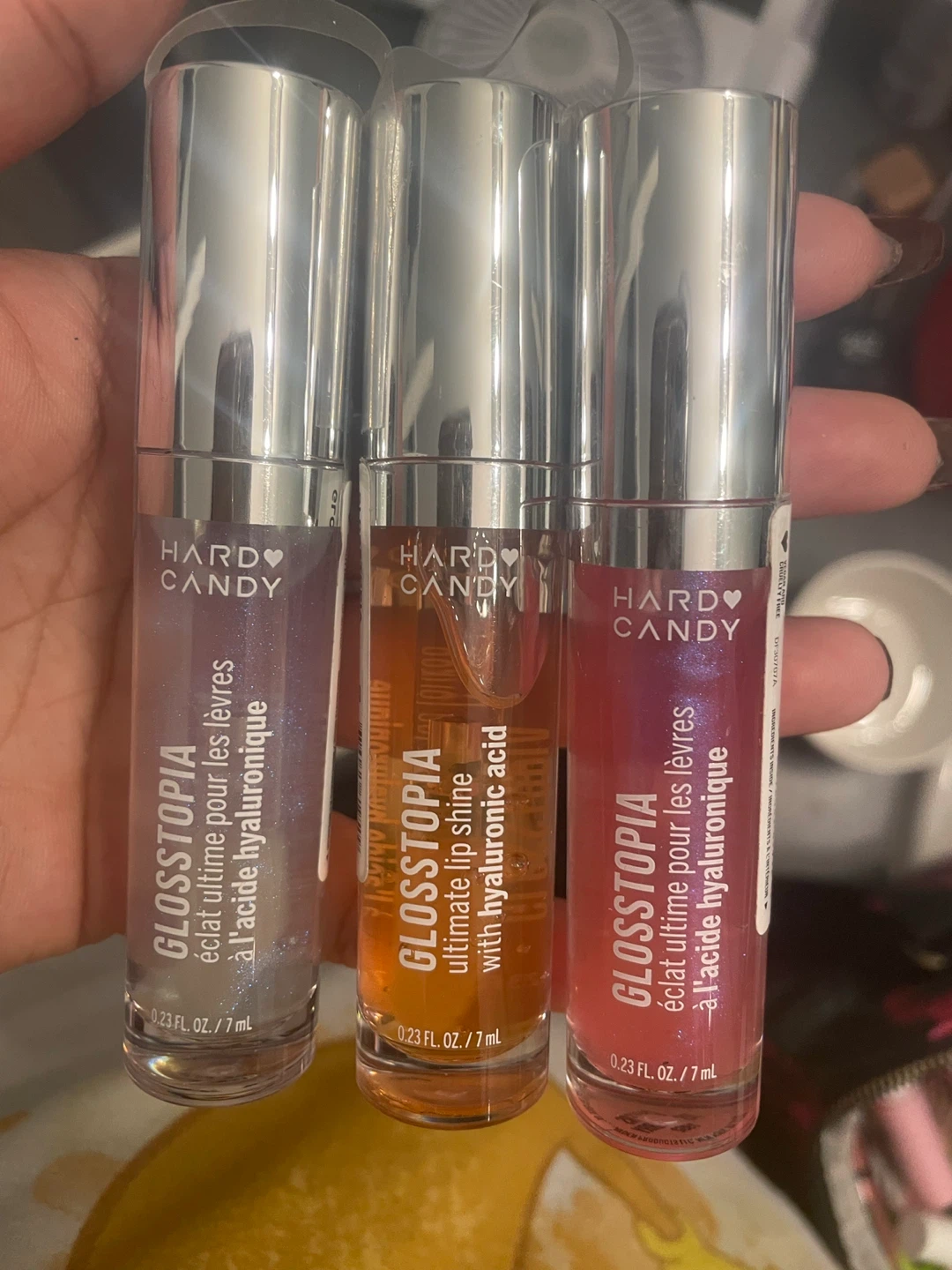 Hard Candy Gloss Top Ultimate Lip Shine Trio