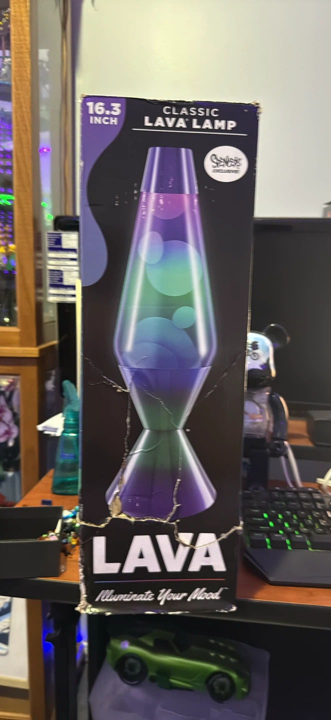 Peacock style Classic Lava Lamp - 16.3 Inch - photo 2