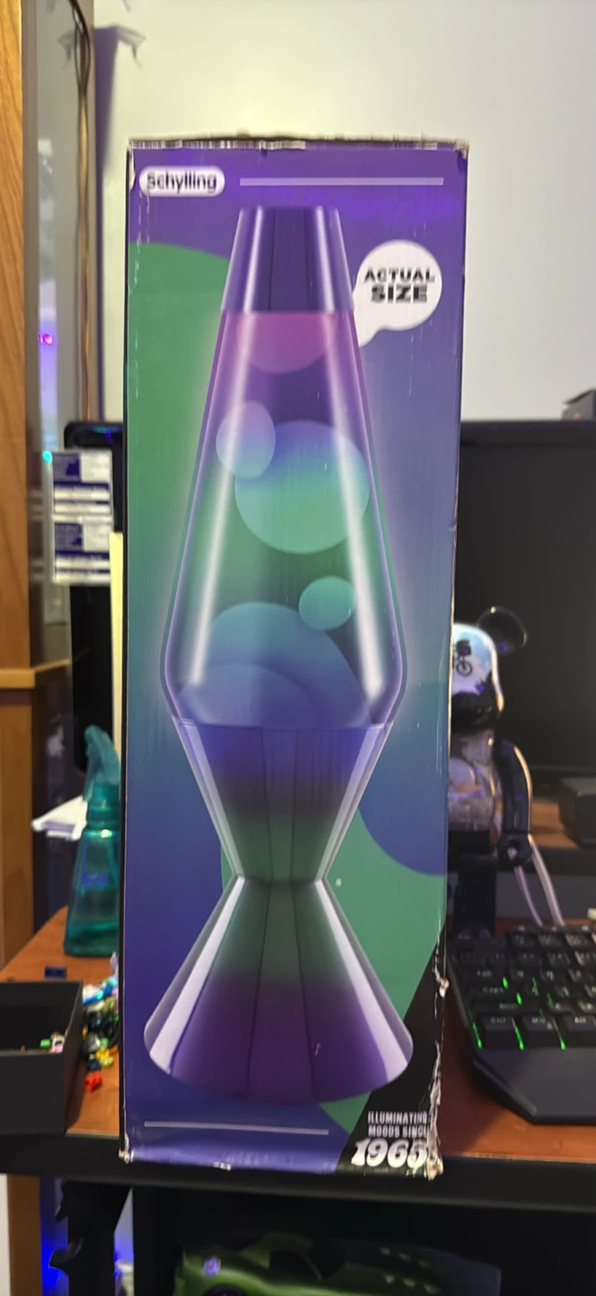 Peacock style Classic Lava Lamp - 16.3 Inch - photo 3