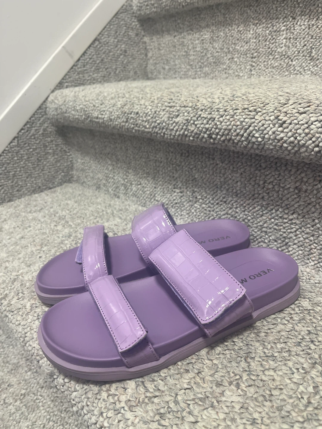 Vero Moda Purple Slides