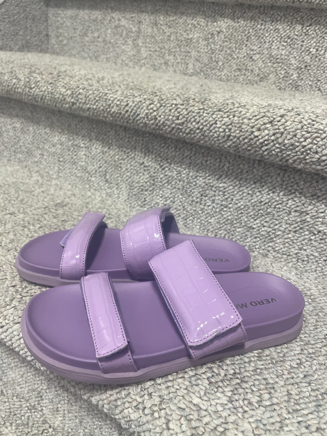 Vero Moda Purple Slides - photo 2