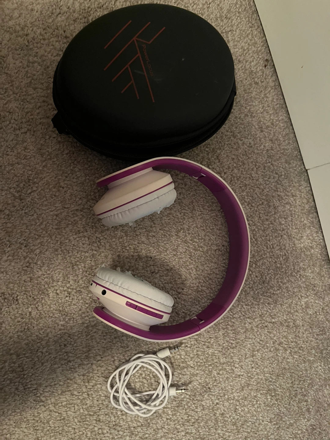 Purple Headphones