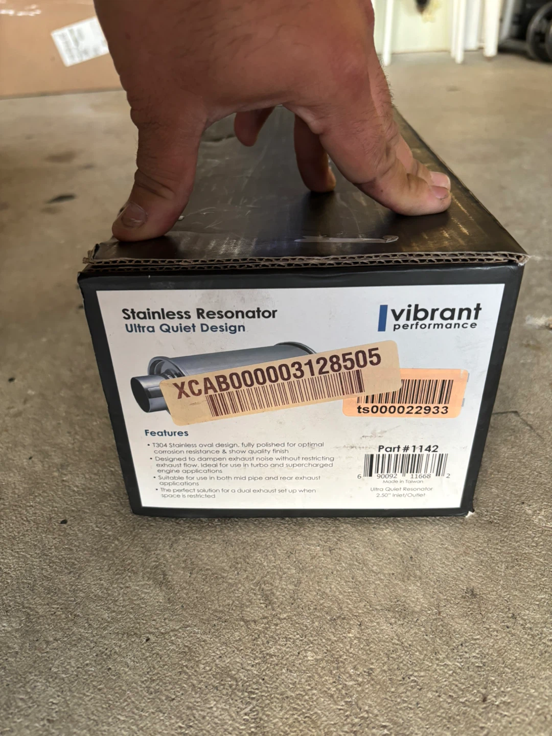 vibrant performance ultra quiet resonator 3 inch